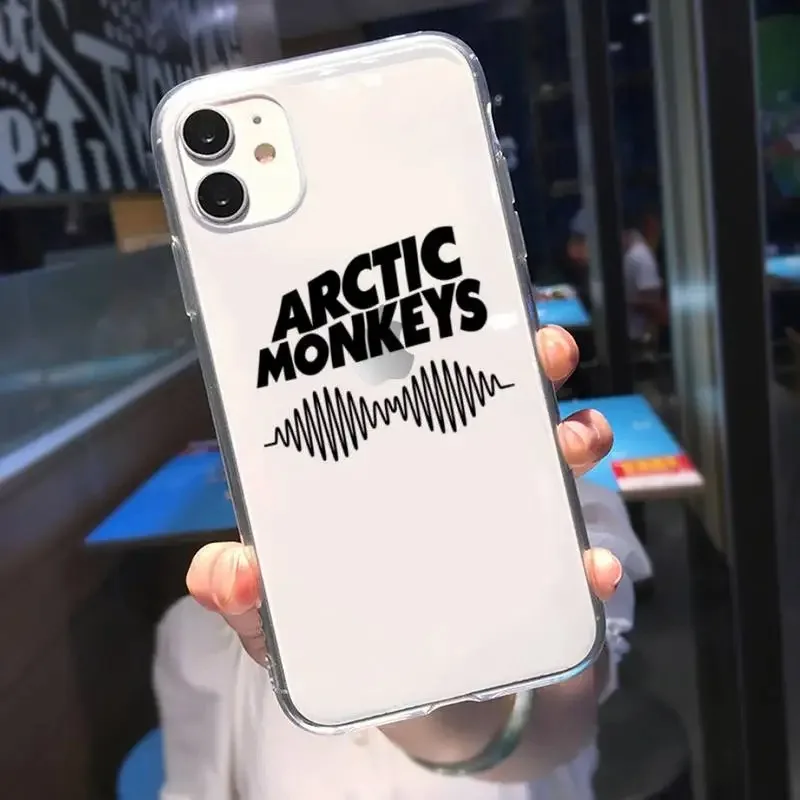 Arctic Monkeys Band Silicone Phone Case for iPhone 15 14 13 12 11 Pro Max X Xs Max XR SE 2020 8 7 Plus Soft Transparent Cover