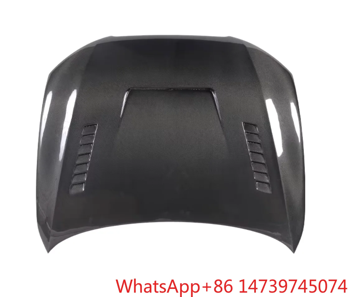 Universal Screw-On Carbon Fiber Engine Hood 2012-2016 A5 Front Bonnet Retrofit Upgrade PartsCar Parts And Car Kits