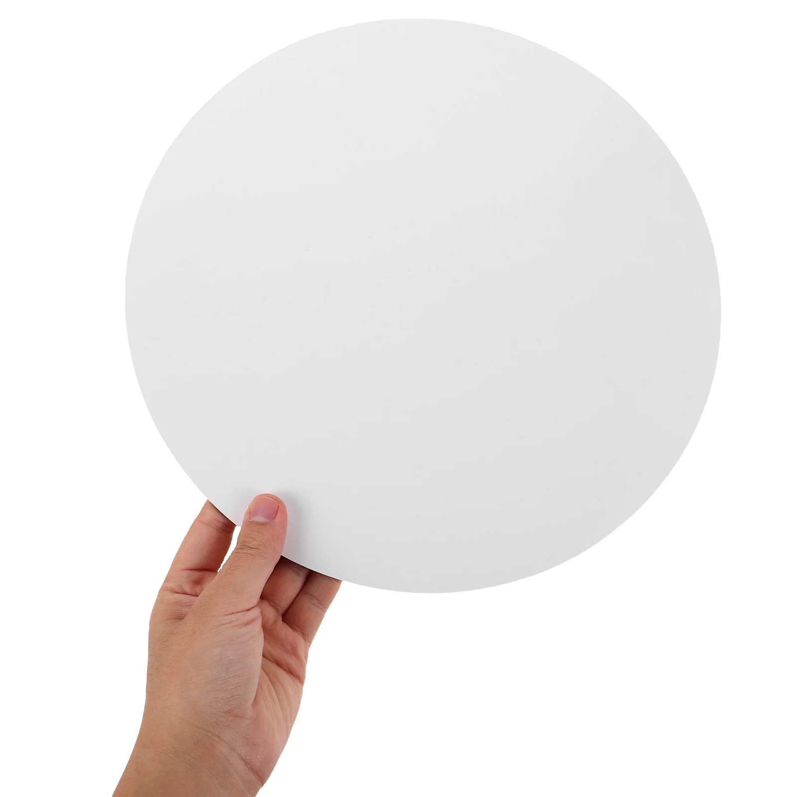 

25Pcs White Circle Trays Corrugated Greaseproof Cake Boards for Elegant Dessert Presentation 12 Inch White Circle Tray