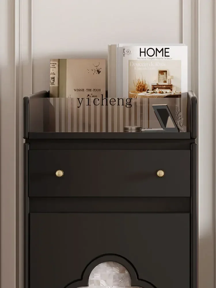 b9.21-Home Sweeping Robot Base Station Cabinet Living Room Storage Sofa Side Cabinet Storage Cabinet