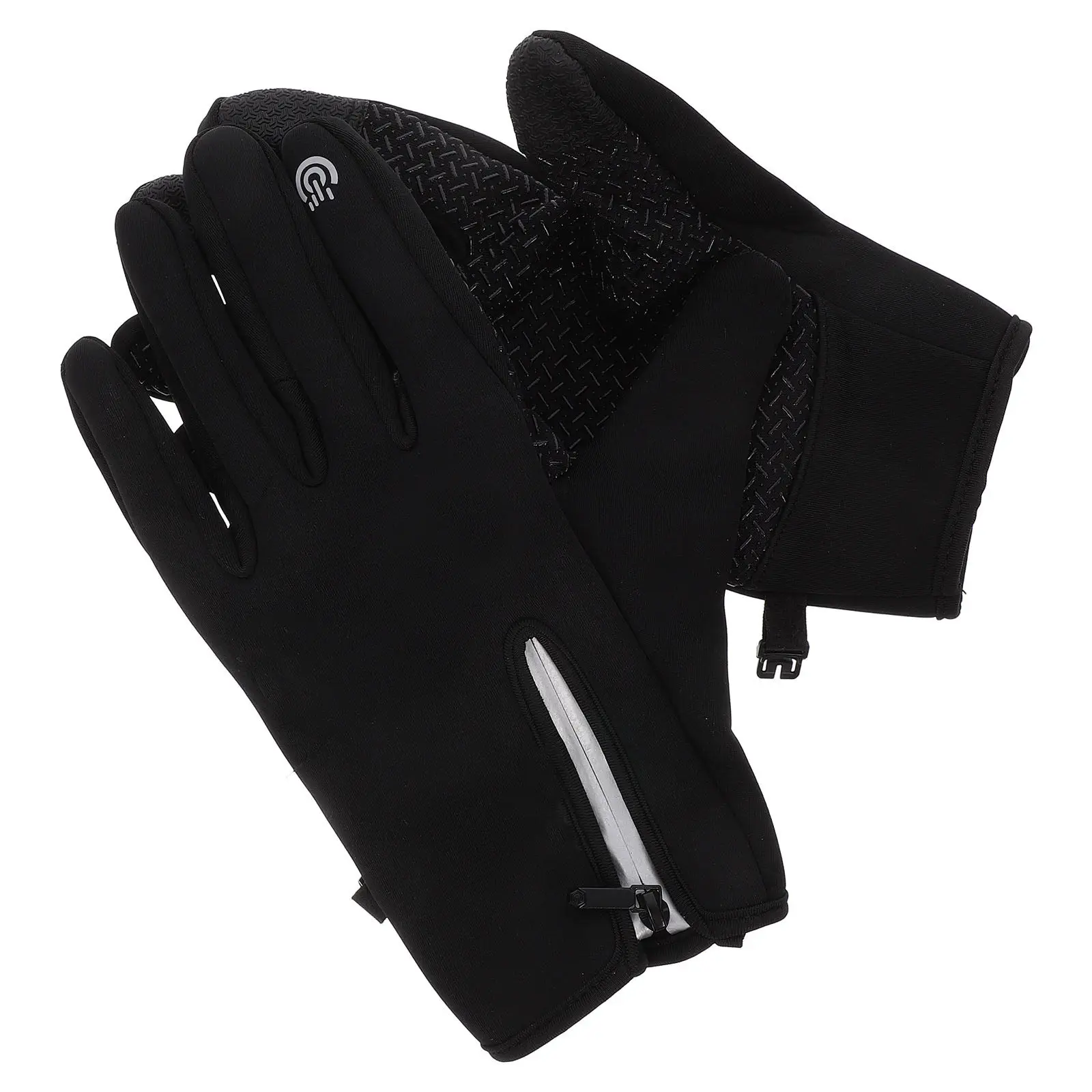 

1Pair Warm Waterproof Touch Screen Gloves for Men Women Windproof Breathable Anti-Slip Ride Bike Fitness Skating Fishing Outdoor