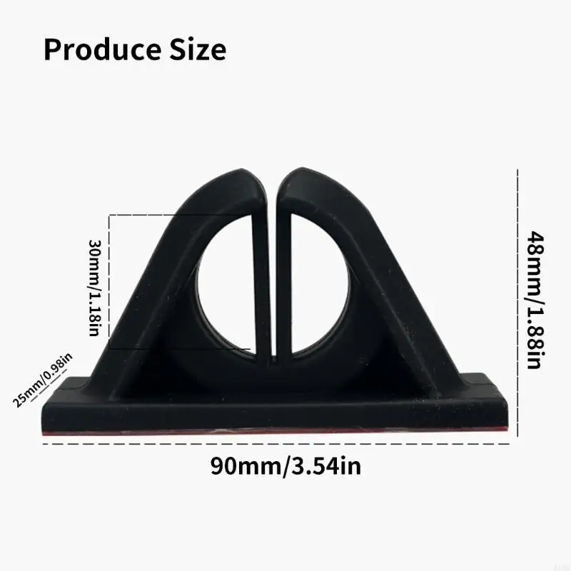 

Universal Fishing Rod Stand Vertical Fishing Rod Holder Adhesive Display Rack W89F