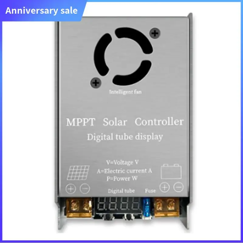 MPPT 450 واط الداعم جهاز تحكم يعمل بالطاقة الشمسية 12 فولت-50 فولت خطوة المتابعة شحن ل 24V36V48V60V72V Lifepo4 بطارية ليثيوم الرصاص الحمضية هلام دائم