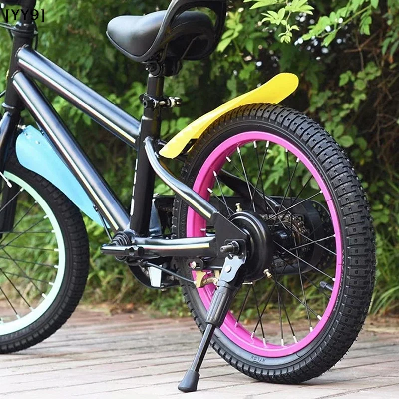 Kids Bike Kickstand Parking Stand Foot Brace Children Bicycle Side Support 12/14/16/18/20 Inch Foot Riding Accessories[G31]