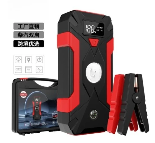 

12V Car Emergency Start Power Supply Charging Treasure Large Capacity Emergency Car Battery Ignites and Ignites
