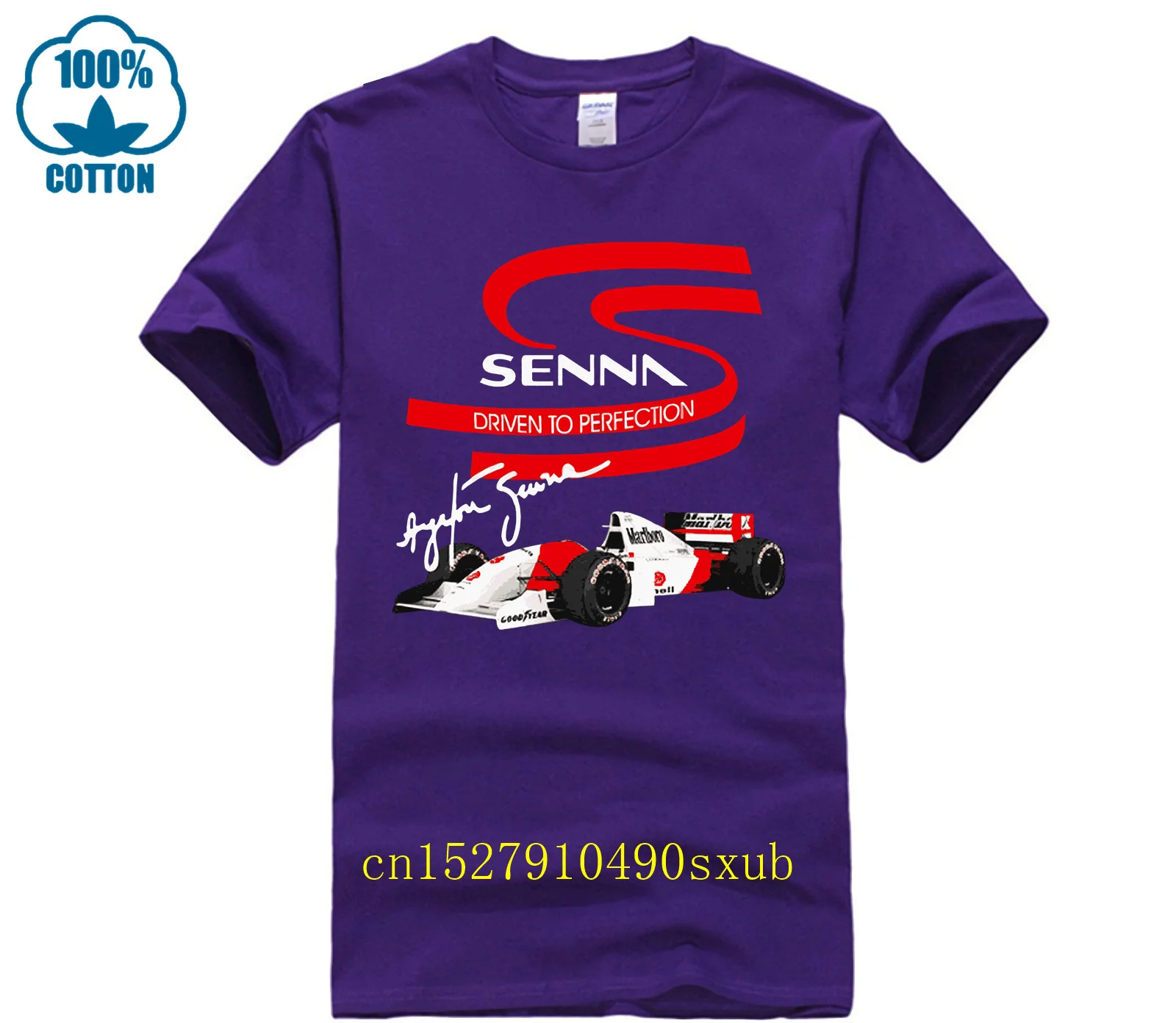 Забавная-Мужская-хлопковая-футболка-Летний-стиль-фитнес-бренд-Айртон-Сенна-мировой-Легенда-логотип-переводная-футболка
