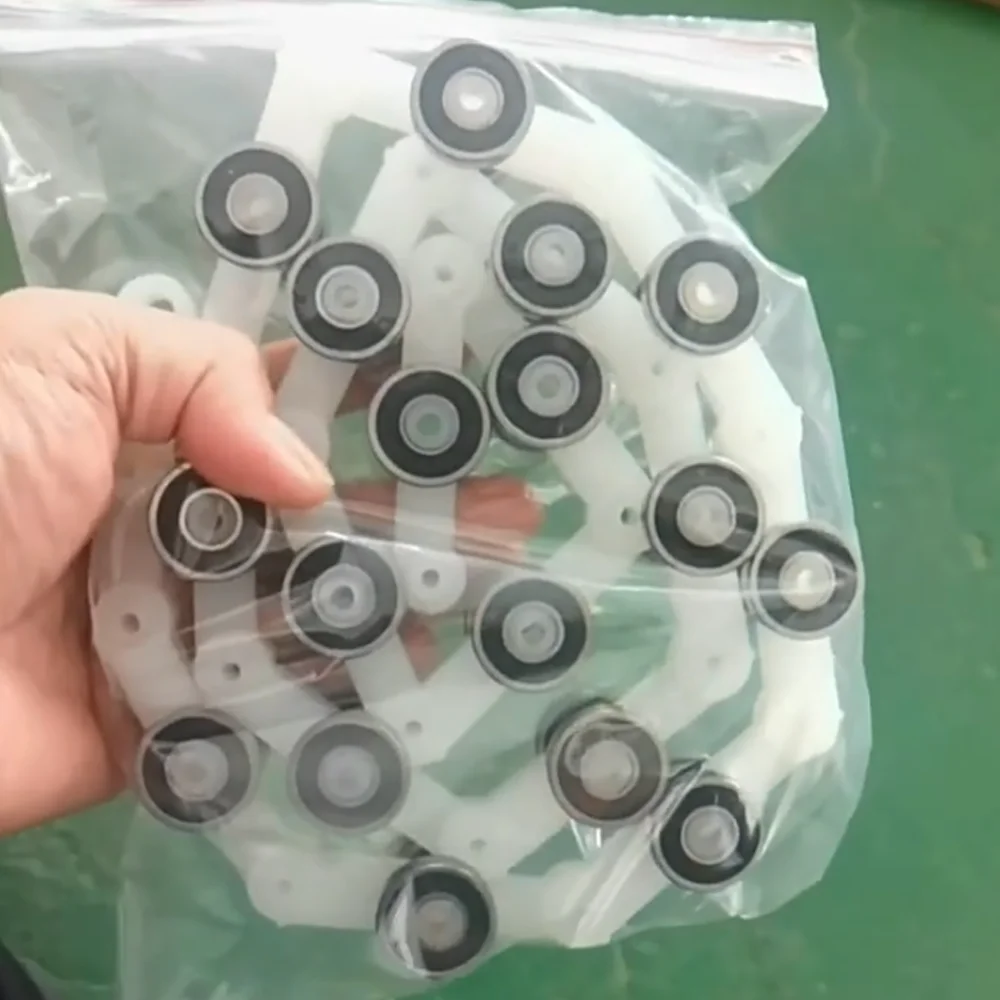 Escalator Rotary Chain SCH409214 Single Fork 17 Section SDS Pulley Group 1 Piece