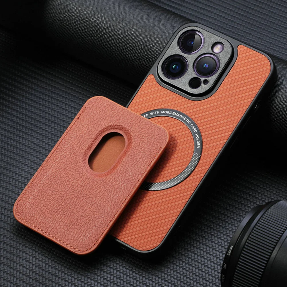 

New Style 2IN1 Magnet Detachable Card Wallet Case for iPhone 15 Pro Max 14 13 12 11 Xr Xs Max X 15 Plus 12 Mini SE 7 8 Leather B