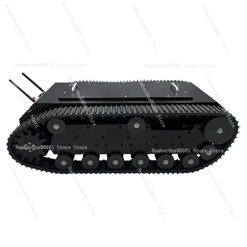 TR600 rubber crawler chassis high load off-road climbing robot competition rescue robot