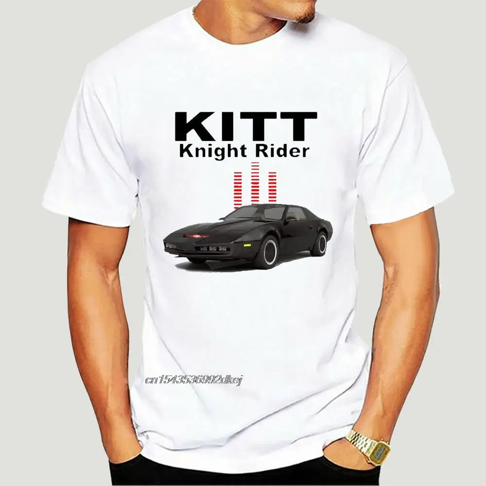 KITT KNIGHT RIDER 1982 PONTIAC UNISEX T-SHIRT Summer Cotton Tshirt Men Brand tee-shirt Sbz1147 1684A