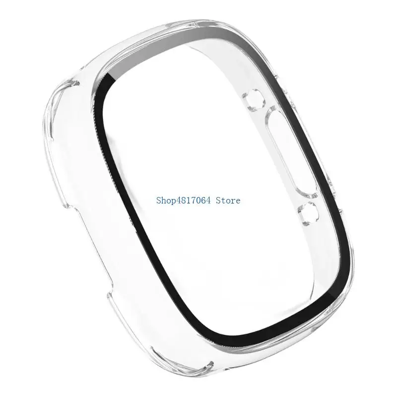 T3LB Front Panel Watch Shell Case with Simple Side Access, Daily Wear Cover, 2 Pack, 43.5 X 40.2 Mm Smartwatch Size