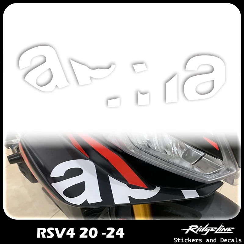 

Motorcycle Fairing for Winglet Flank Sticker Decal LOGO For Aprilia RSV4 2020-2024