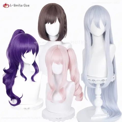 High Quality Anime Shinonome Ena Akiyama Mizuki Yoisaki Kanade Asahina Mafuyu Cosplay Wigs Heat Resistant Synthetic Hair Party