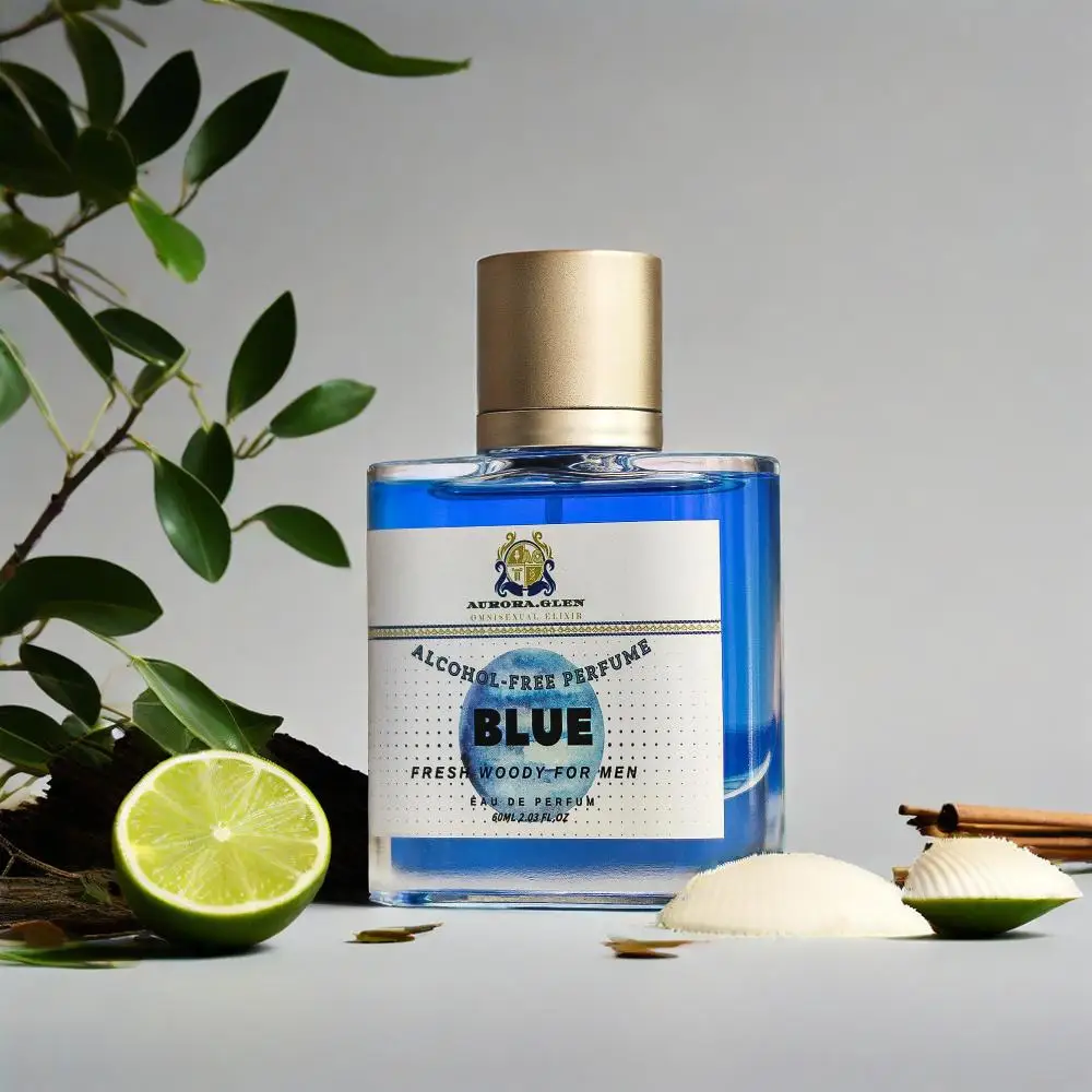 

Брендовый оригинальный синий мужской аромат Вуди Одеколон для студентов, длительный аромат на 8-часовую свежесть без спирта, идеальный подарок