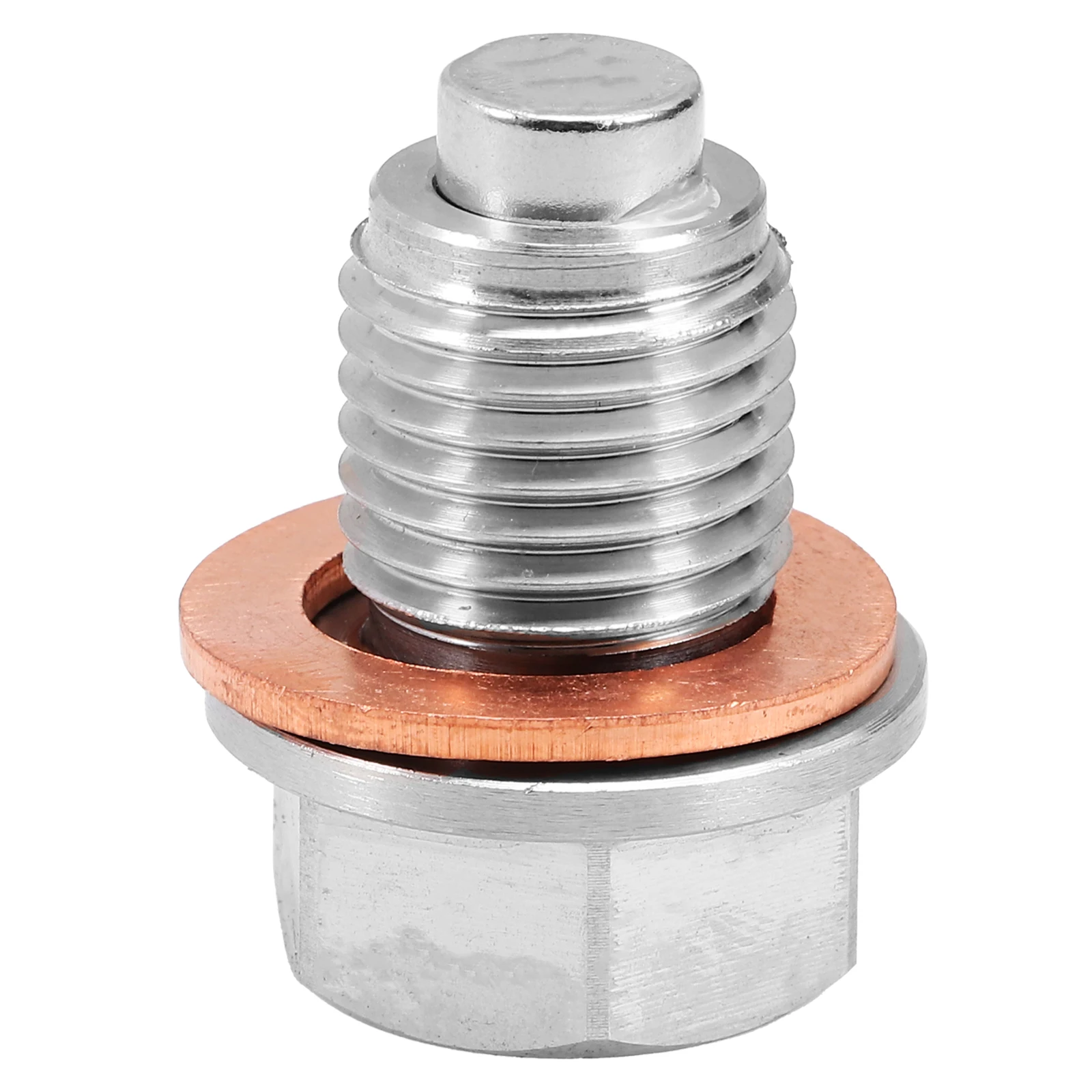 

Magnetic Oil M12X1.5 Transmission Drain Plug For Car Engine Oil Pan Plug Replacement Durable Stainless Steel Vehicle Drain Nut