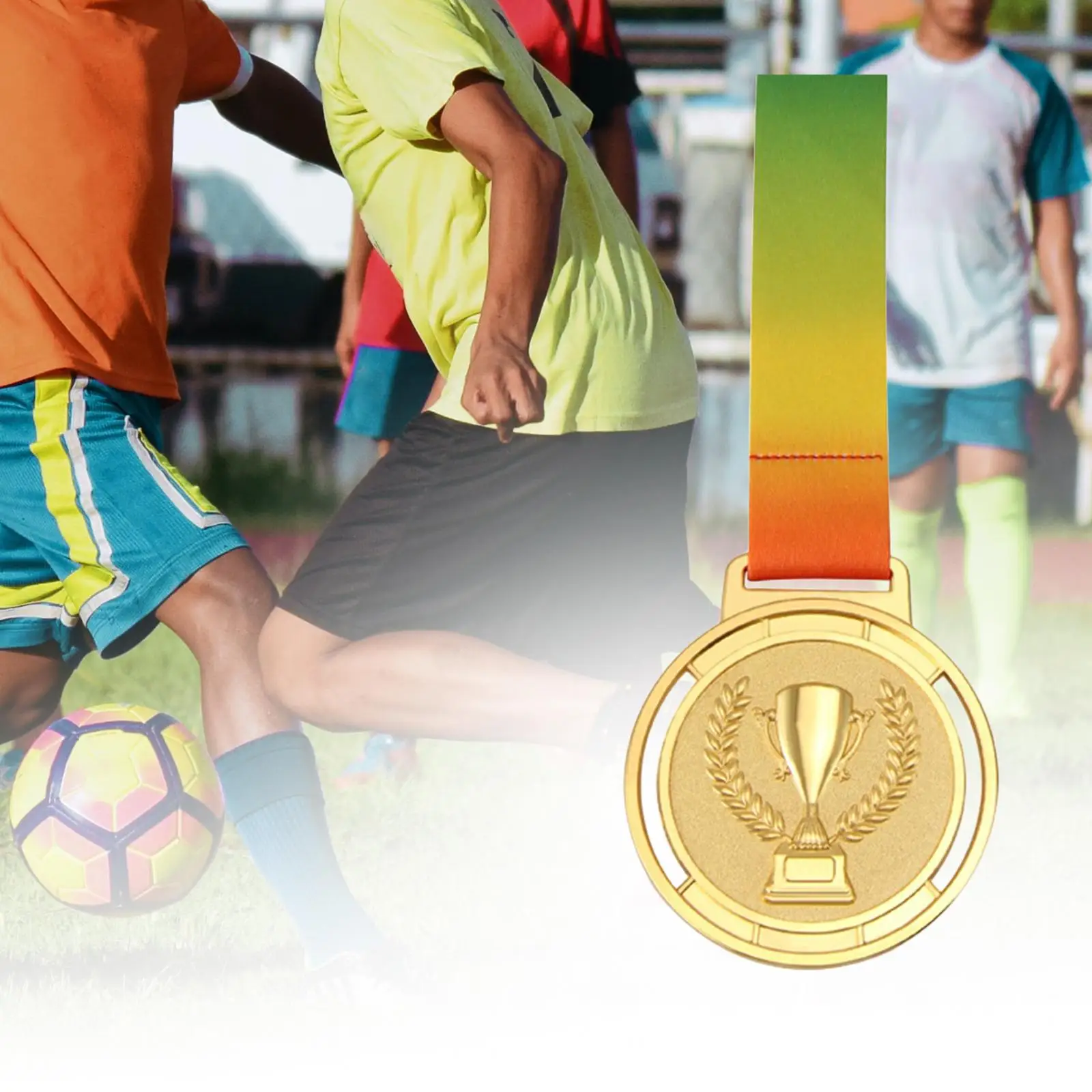 Round Winner Award Medals Game Prizes Soccer Football Medals Trophy Awards for Sports Party