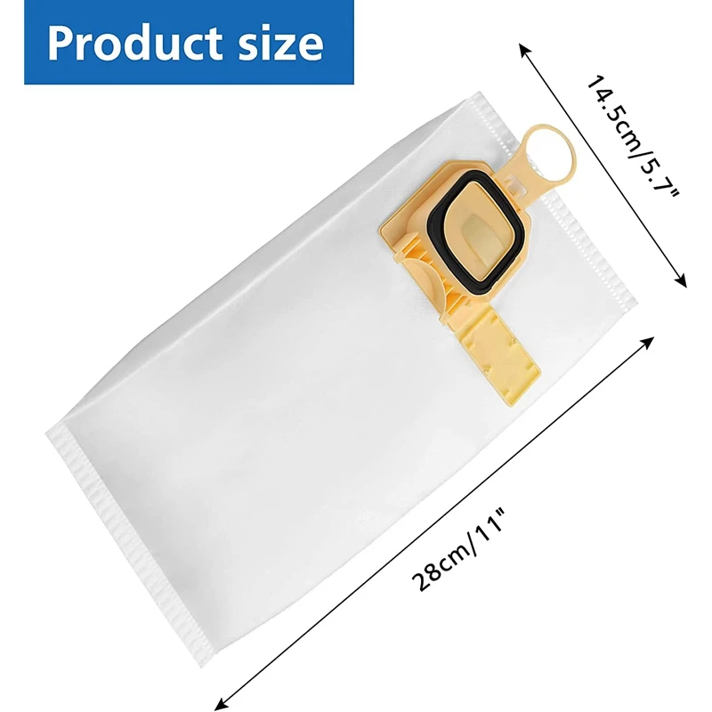 10 Stuks Voor Kobold Vk140/150 Stofzuigerzakken Compatibel Voor Vorwerk Kobold Vk140 Vk150 Stofzuigerzakken
