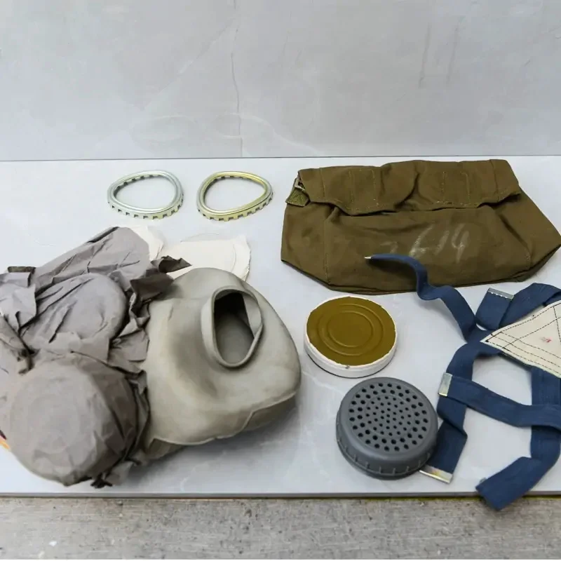 ใหม่ประเภท 65 ทรายและหน้ากากกันฝุ่นหน้ากากเกียร์ยุทธวิธีการล่าสัตว์อุปกรณ์เสริมกลางแจ้ง Ghillie สไตล์กระเป๋าสุ่ม