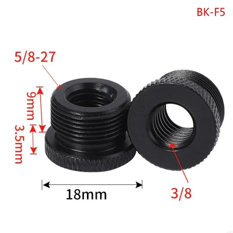 

B2RD Алюминиевая подставка для микрофона Винт-переходник с 3/8 "мама" на 5/8 "папа"