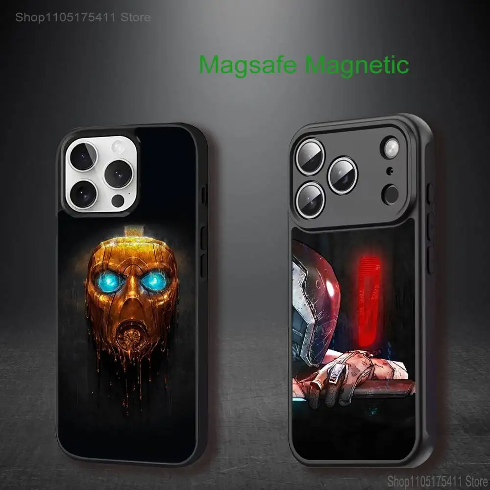 

B-Borderland-S GAME 4 Phone Case For iPhone 17,16,15,14,13,12,11,Pro,Max,Plus,Mini,SE4,E Magnetic Magsafe Wireless Charging