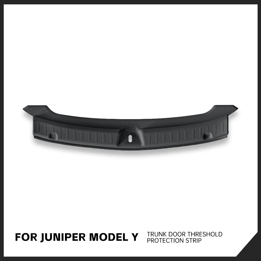 

For Tesla Model Y Juniper 2025 2026 TPE Luggage Door Sill Cover Scratch Resistant Luggage Bumper Car Interior Accessories