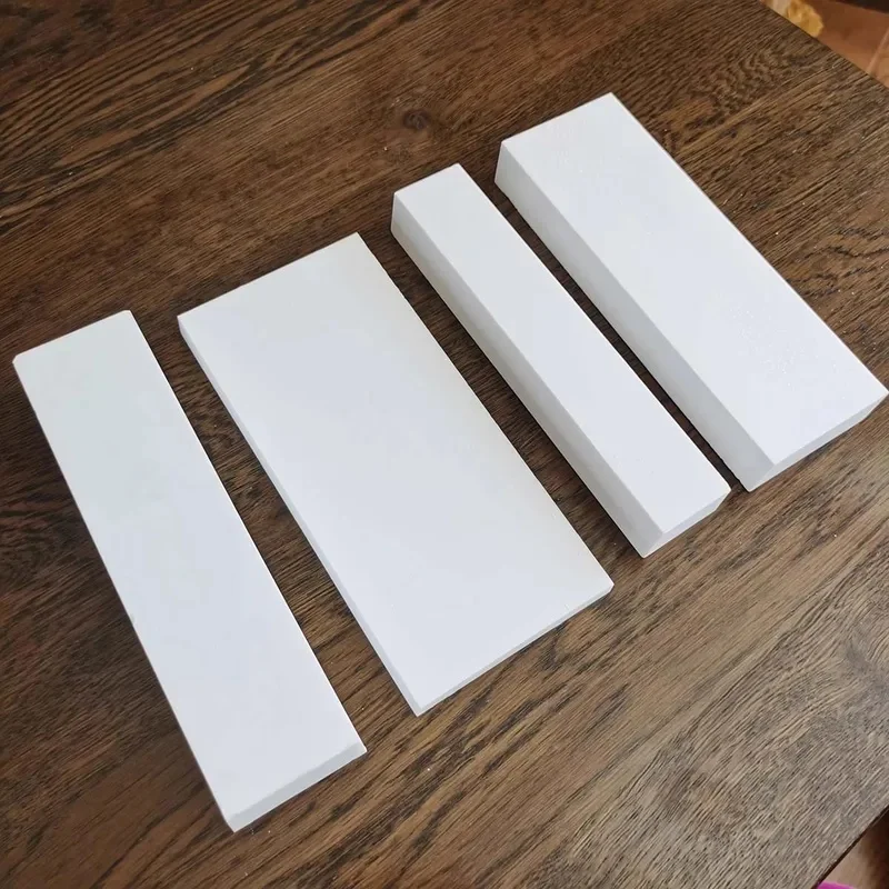 Alumina Ceramic Board 100mm 150mm High Temp Insulation Thermal Conductive Wear Resistant Flame Retardant Slotted Perforated T