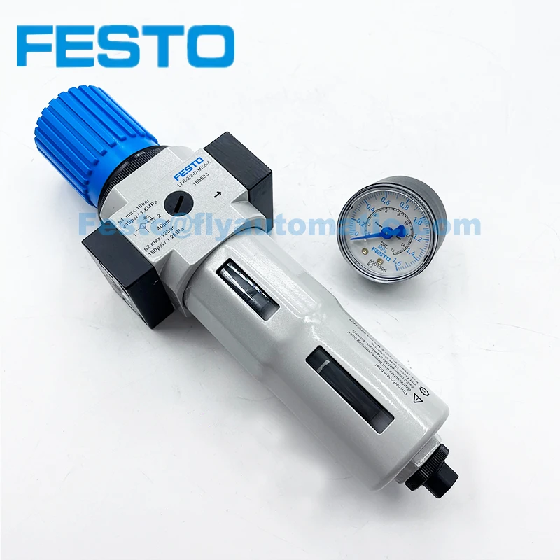 Festo Filter Regulators LFR-3/4-D-MIDI 162683 LFR-3/4-D-MIDI-A-MPA 162685