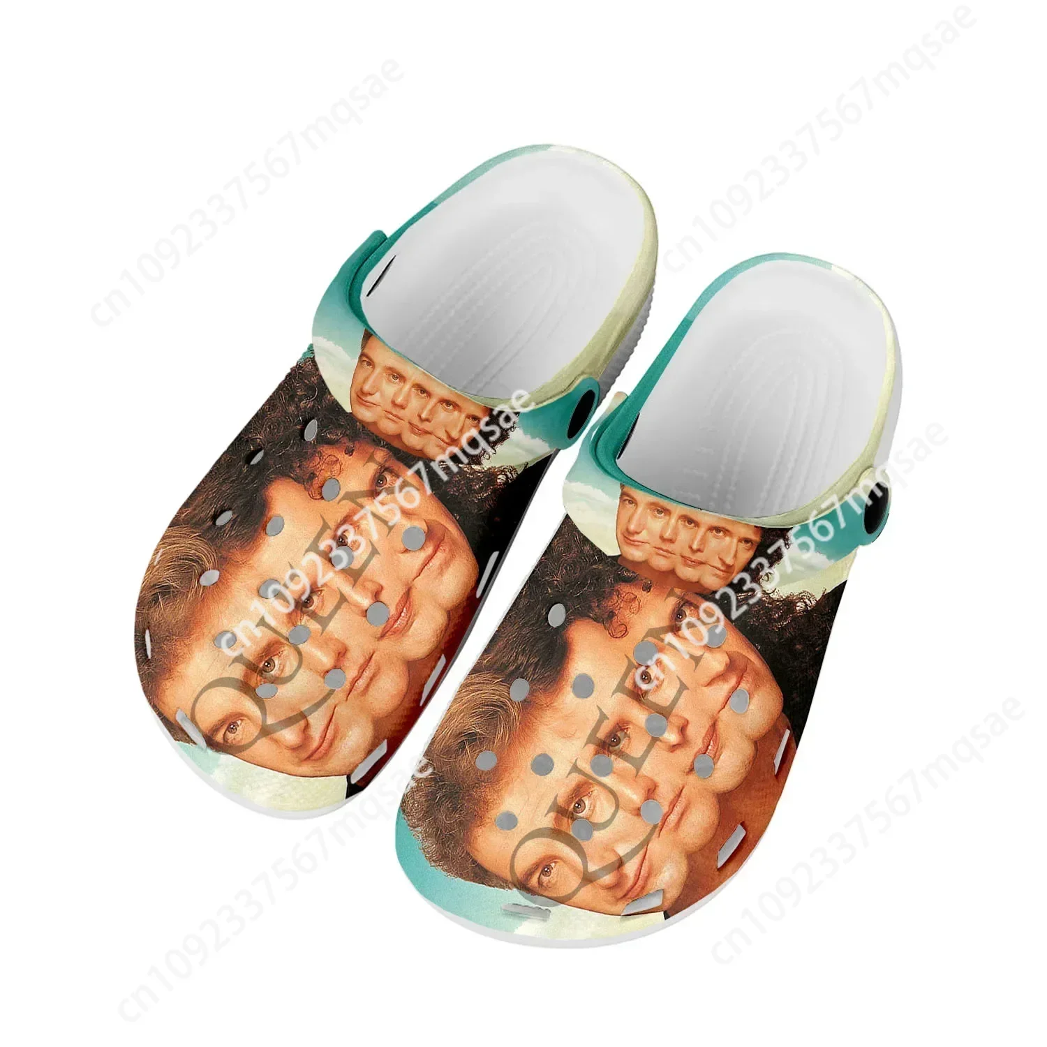 Queen Rock Band Fashion Home Clogs Custom Water Shoes Mens Womens Teenager Shoe Garden Clog Breathable Beach Hole Slippers White