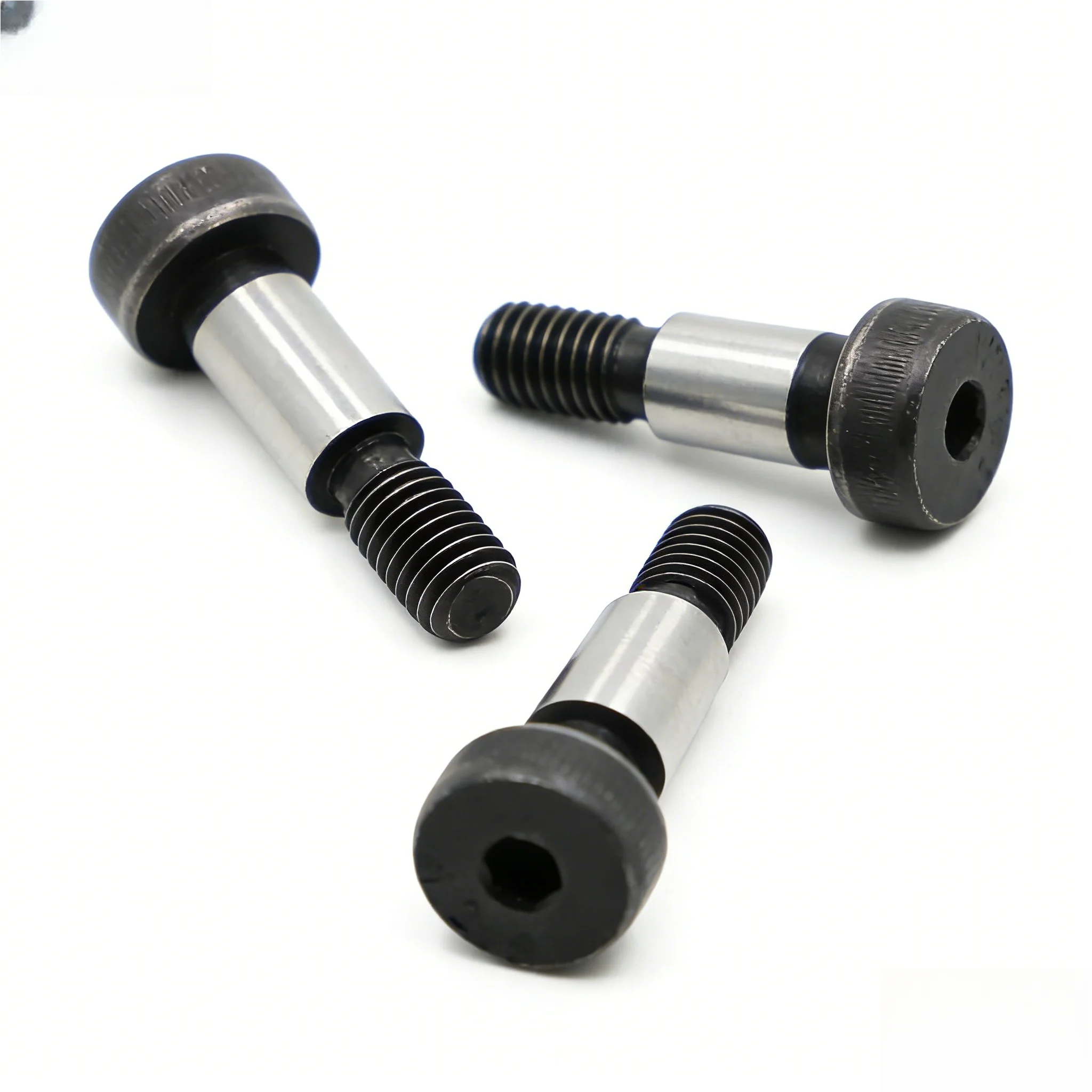 M5 M6 M8 M10 Black Grade 12.9 Steel Hex Hexagon Socket Cap Head Shoulder Roller Bearing Screws Bolts Dia = 6 8 10 12mm