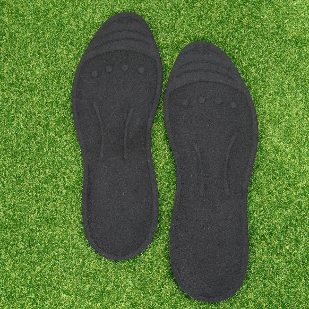 

1 Pair Sweat-Absorbing Shockproof Insoles Liquid Glycerin Filled Foot Pads For Arch Support Pain Relief High Heel Comfort Size L