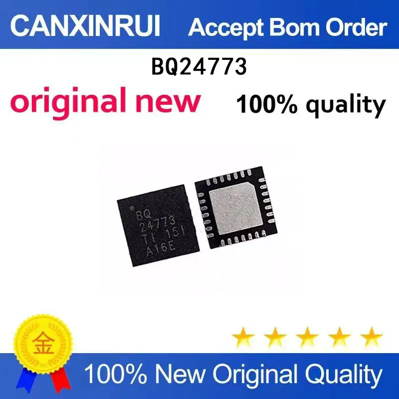 

(5-100 Pieces) Brand new original BQ24773 BQ24773RUYR QFN28 spot chip IC