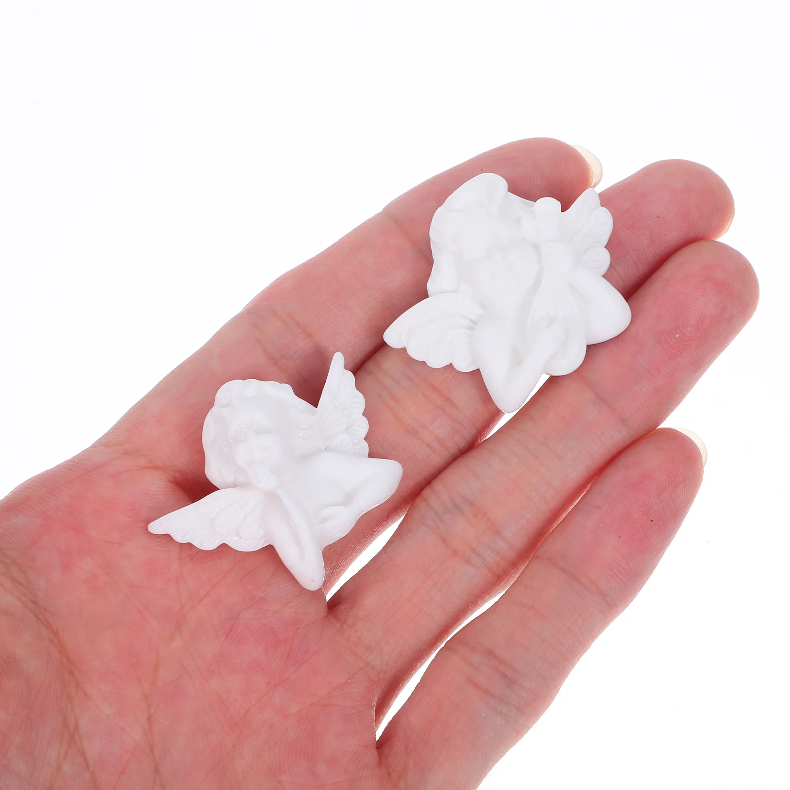 

100pcs Accessories Elegant Baroque Resin Charms DIY Scrapbooking Mini Embellishments for Phone Case Hairpin