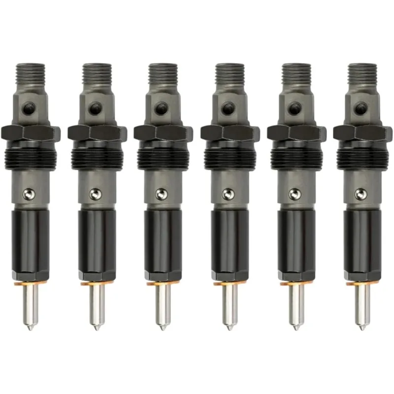 

6PCS Fuel Injectors 0432131753 3897596 For Cummins 94-98 6BTA 5.9L 350HP Engine Marine Heavy Truck