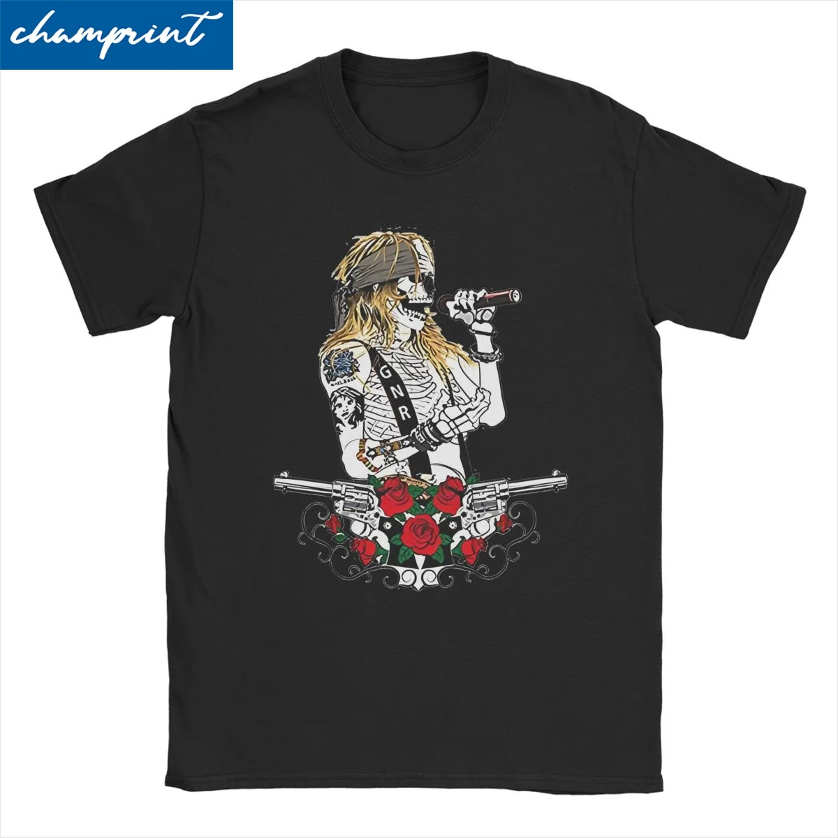 Things To Demystify Guns N Roses T-Shirt for Men Women Rock Band Cool 100% Cotton Tees Short Sleeve T Shirts Classic Clothes