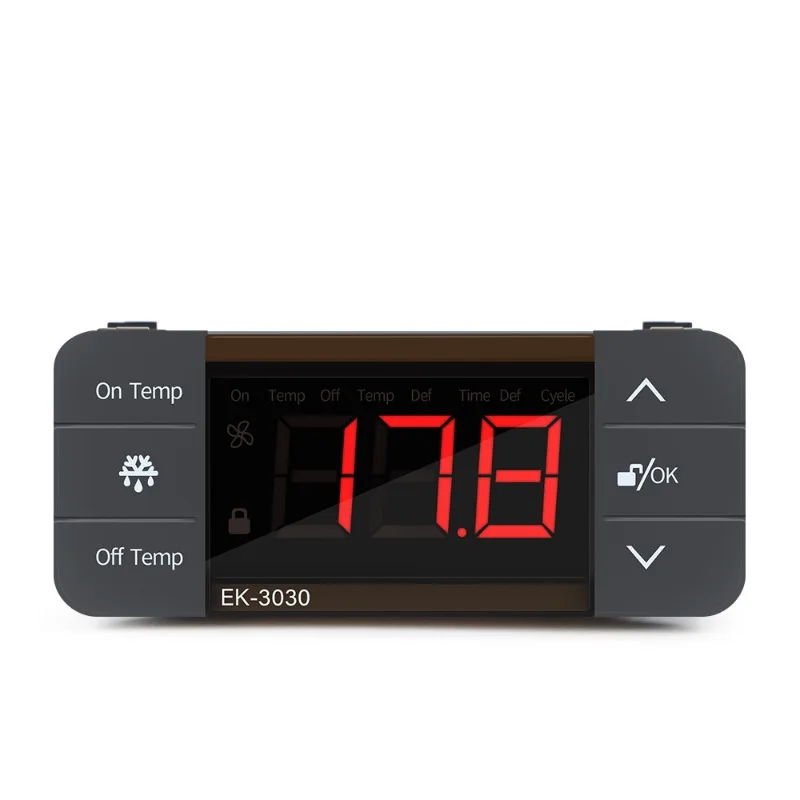 EK-3010 3020 3030 Digital Temperature Controller LCD Smart Thermostat For Cold Storage Refrigeration Control