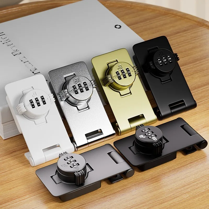 1 PCS Zinc Alloy 3 Digit Household Security Cabinet Password Locks Keyless Drawer Combination Coded Door Cabinet Home Hardware