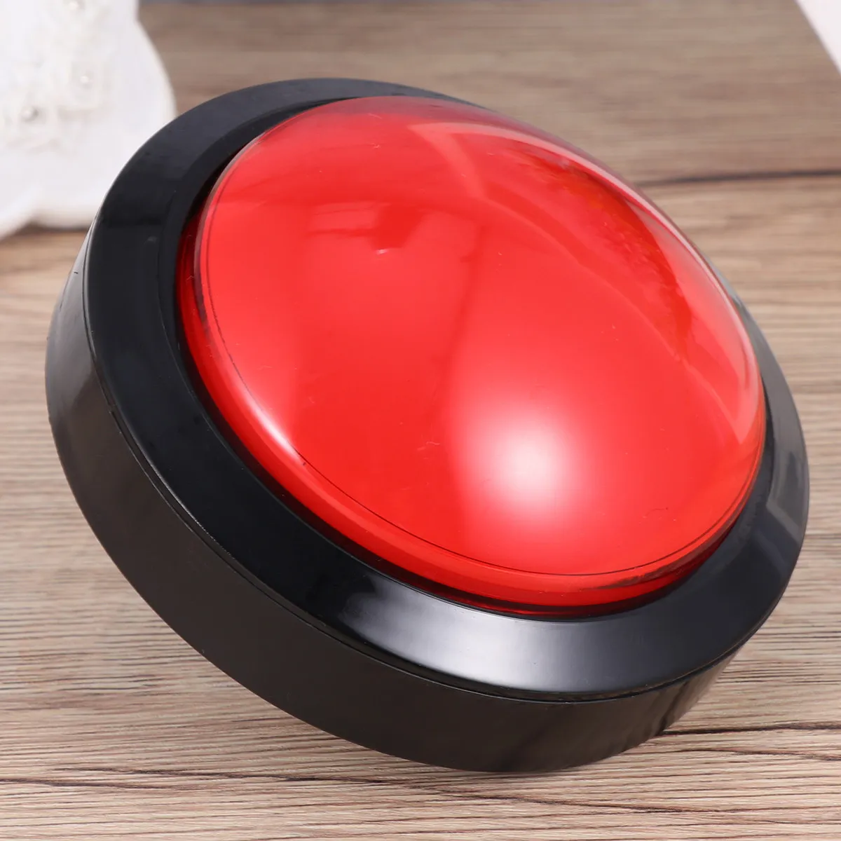 Red Game Answer Buzzer Electronic Squeeze Responder Big Funny Response Buzzers Party Tools Supplies TV Shown Button