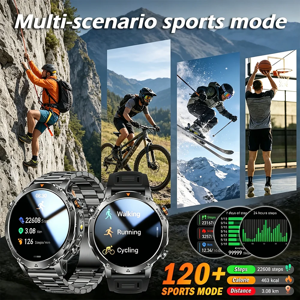 Neue Outdoor-Militär-Smartwatc – Outdoor Lighting Track Bewertung und Preis