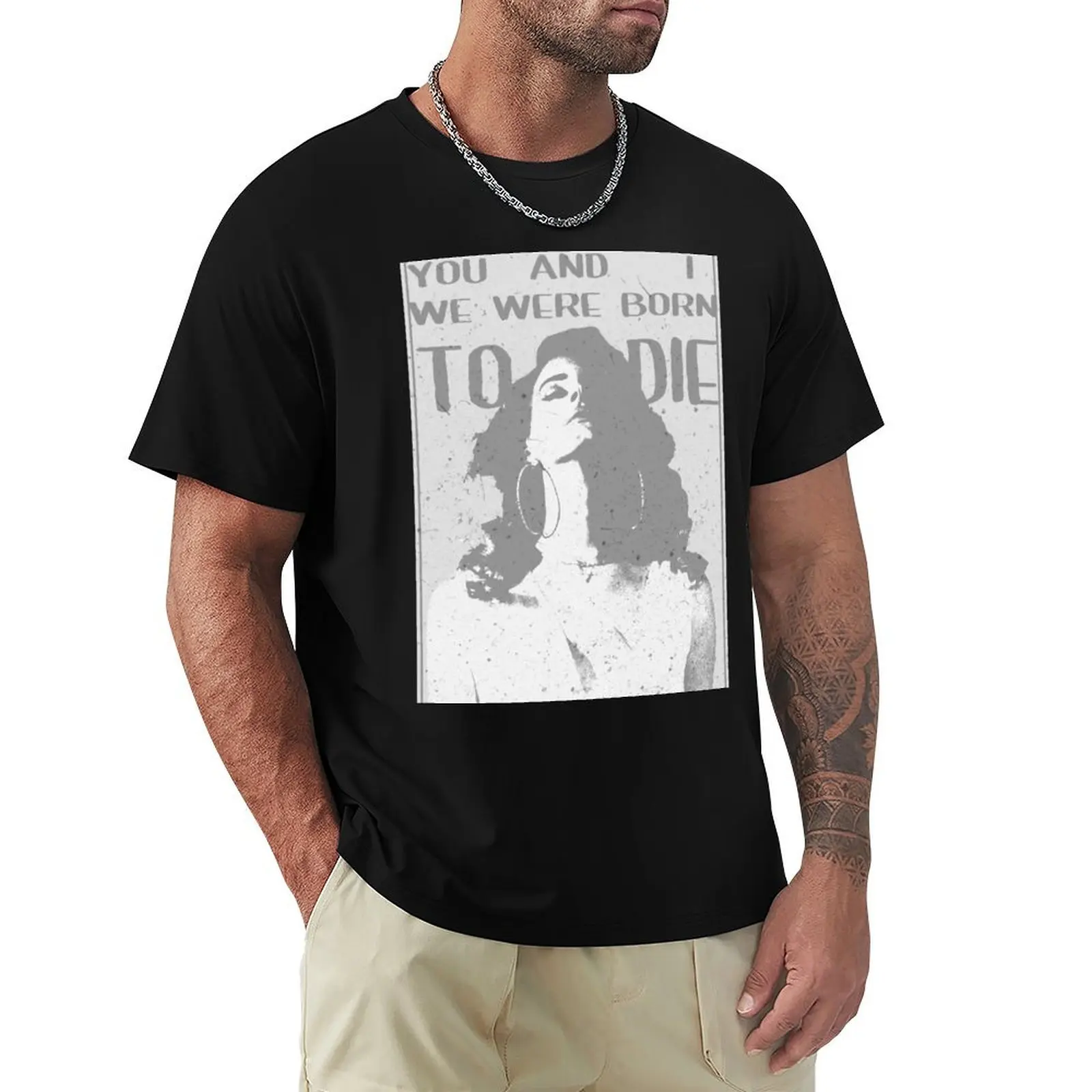 

Lana del rey Born to Die T-Shirt Luxury man Man t-shirt mens t shirts casual stylish