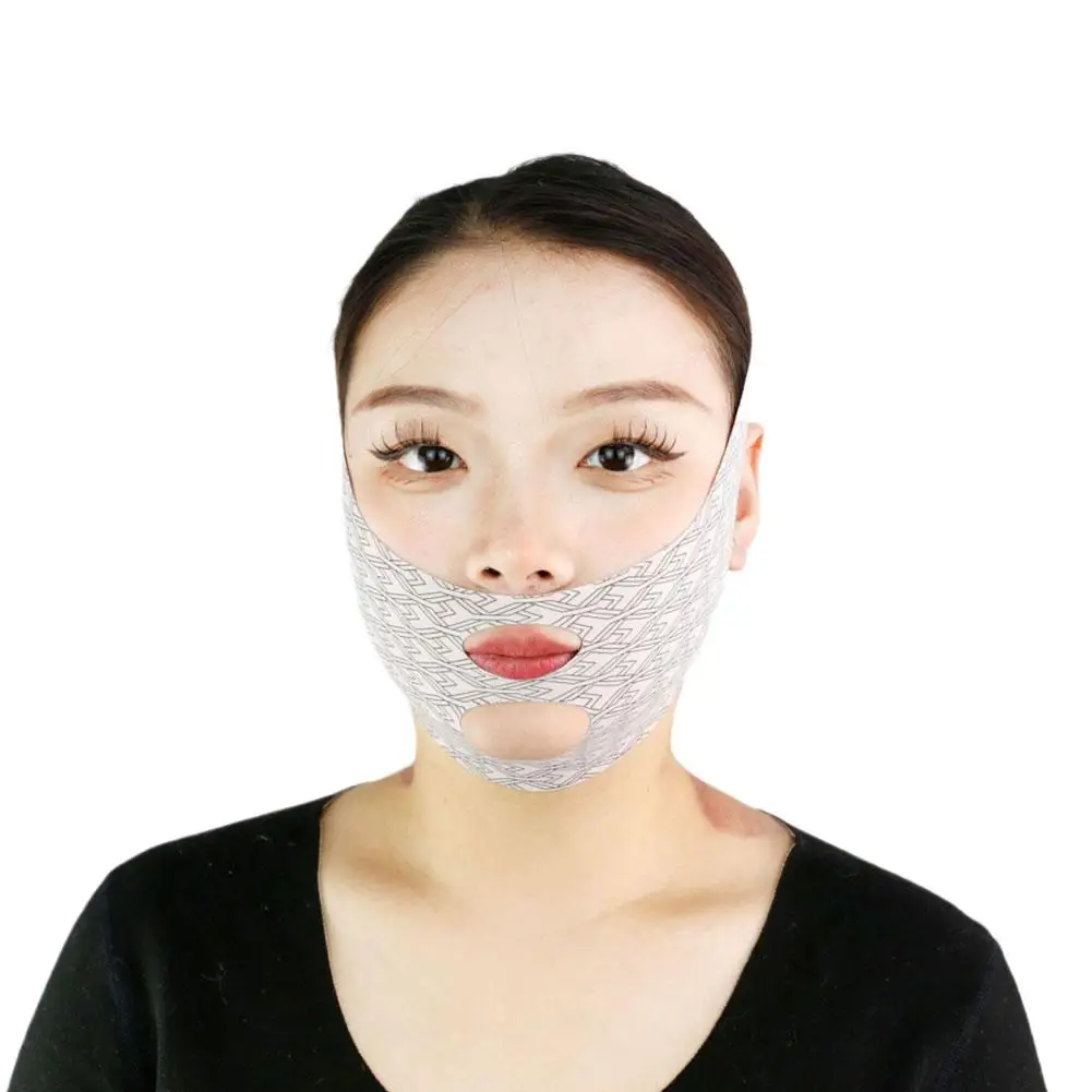 Adjustable V Face Bandage Lift Up Belt Reduce Double Sleeping Sculpting Chin Skin Face Tool Tapes Lifting Care Face Fa Q5x7