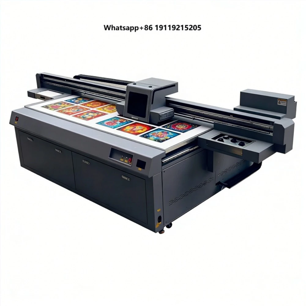 Oem Luxury Custom UV Flatbed Printer 2.5*1.3m Tx800 Xp600 I3200 Dual Heads Factory Directly Large Format Printing Machine