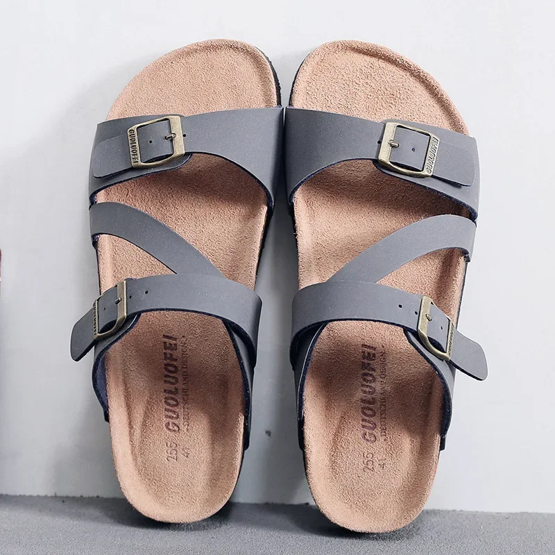 Summer Men Flip Flop Shoes Sandals Male Slipper Outdoor Beach Flip Flops Men Fashion Home Non-slip Breathable Slippers 36-46