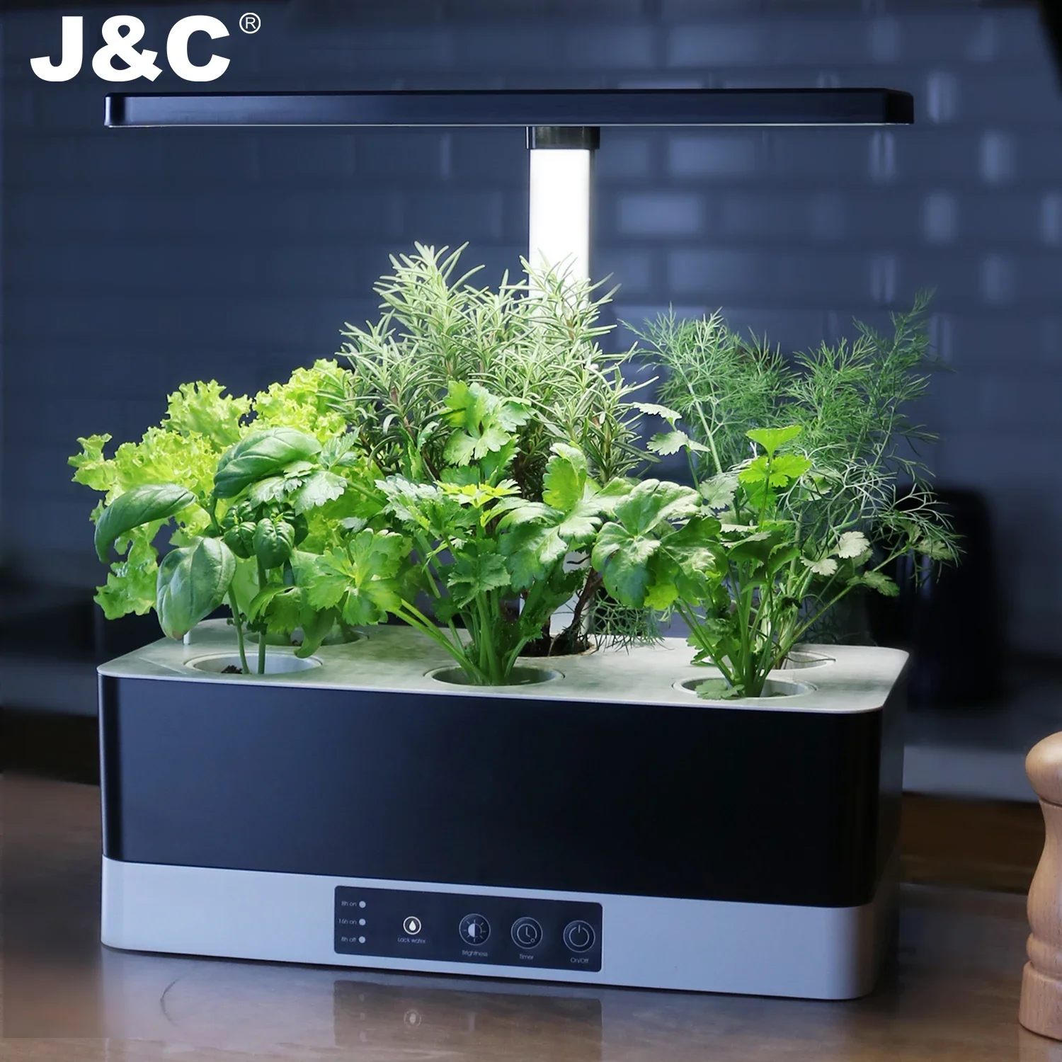 

OEM Customized smart garden indoor herb garden planters hydroponic growing systems kitchen smart planter pot