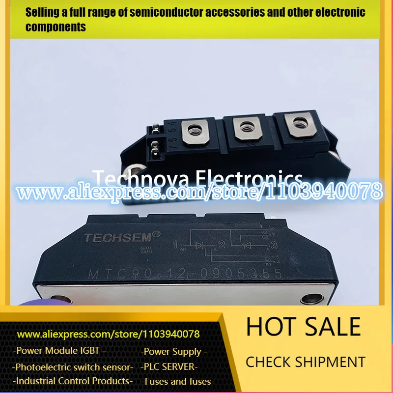 MTC90-12MTC110-12 MTC90-16MTC110-18 MTC90-18 MTC110-16 Novo módulo tiristor original de duas unidades Bem-vindo ao consultar