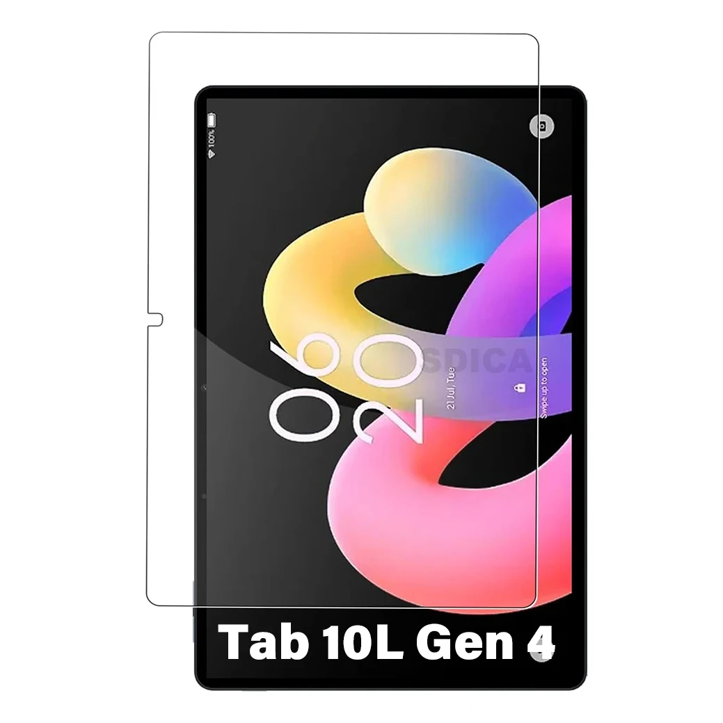 

For TCL Tab 10L Gen 4 Tempered Glass Screen Protector 10.1 inch Tablet Anti Scratch HD Protective Film
