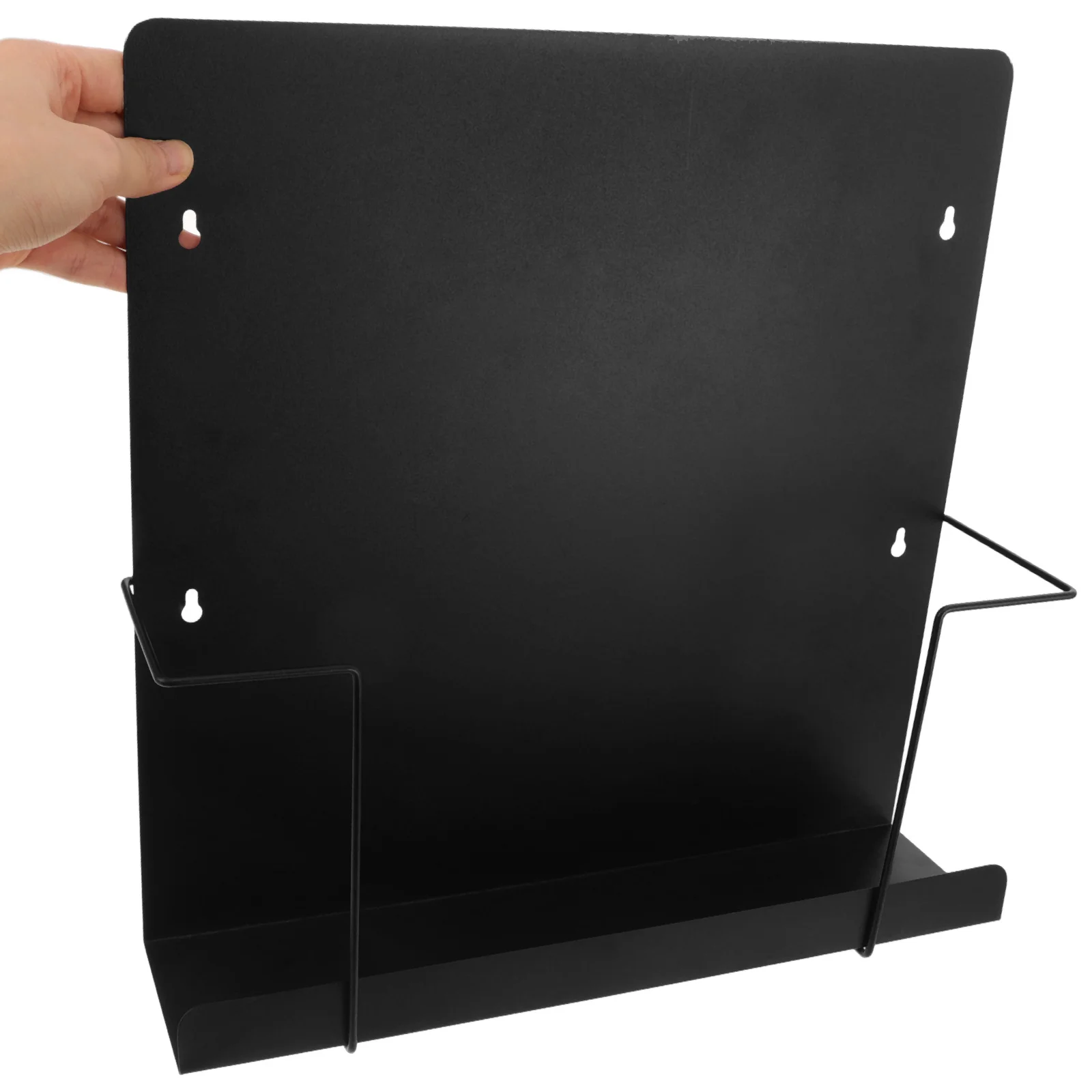 Rak Penyimpanan Logam Dinding untuk Piringan Hitam, Rak Pajangan untuk CD, DVD, dan Organizer Game, Dekorasi Kamar Tidur