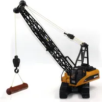 Huina 1/14 rc Remote Control Alloy Suspension Tower Toy Engineering Vehicle Excavator 15 Channel Children'S Outdoor Toy Vehicle