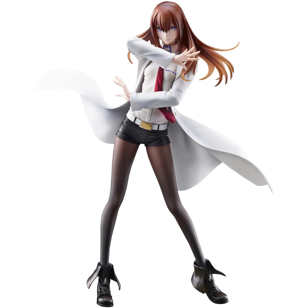 

Anime Makise Kurisu figure Makise Kurisu action figure white clothes Makise Kurisu figurine PVC Model Toy Collection Statue Gift
