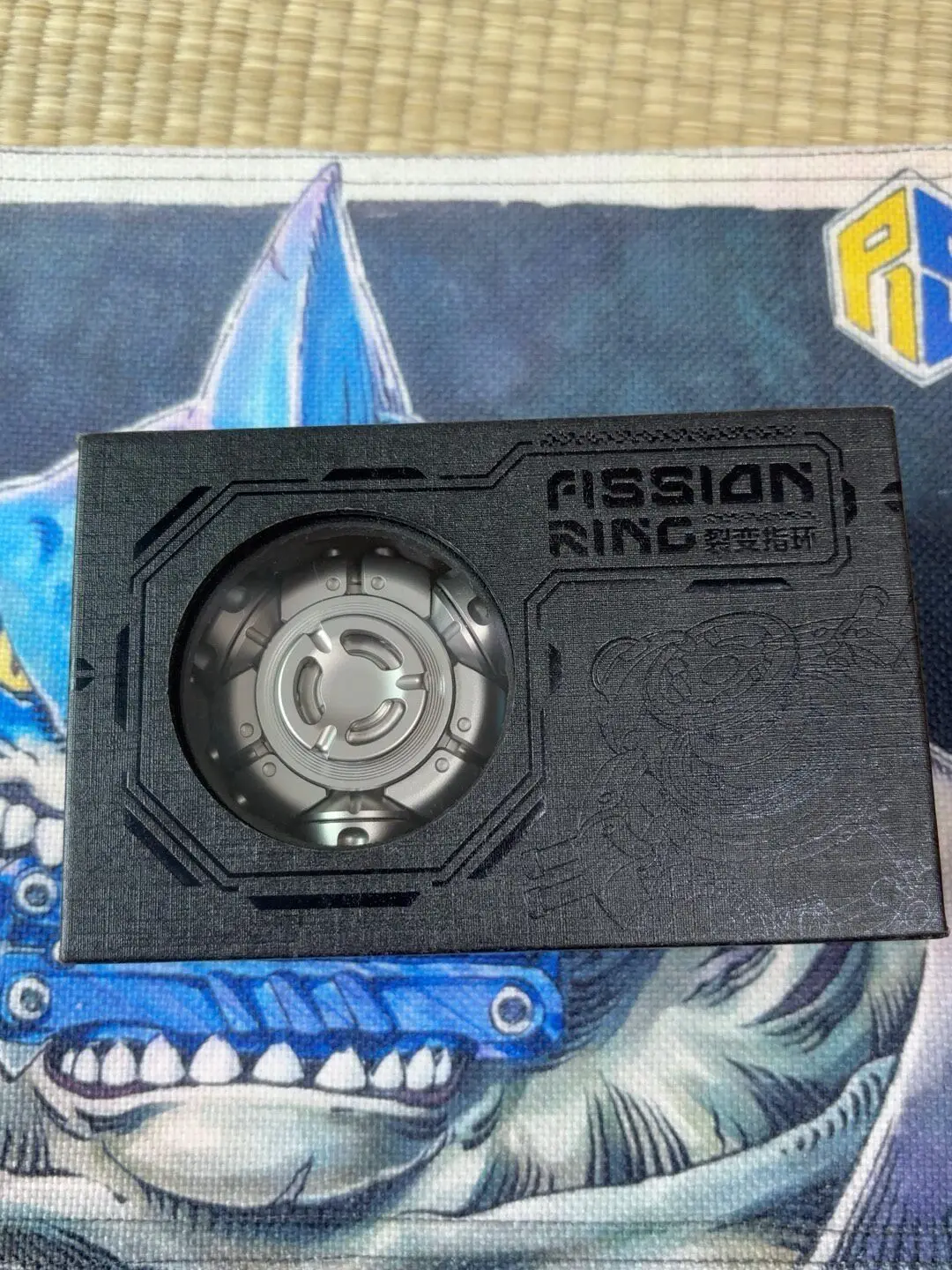 Used EDC Fission Ring, Titanium EDC Desktop Decoration