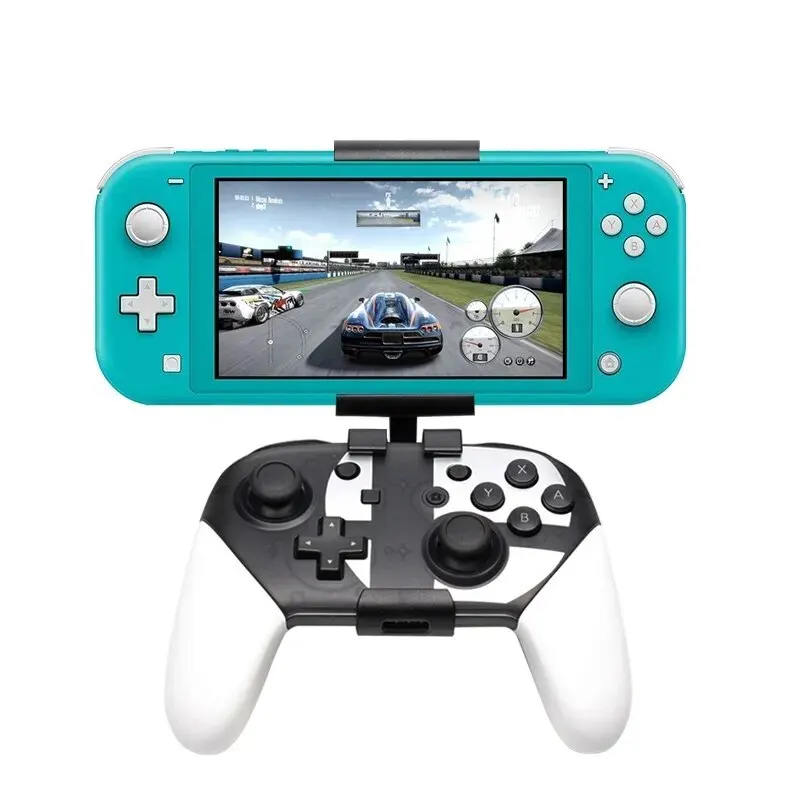 Supporto per supporto controller Switch Impugnatura per console Nintendo Switch Lite Gamepad per supporto clip NS